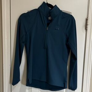 Under Armour Deep Teal Half-Zip Performance Pullover